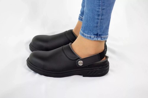Portwest Steelite Safety Unisex Clog Steel Toecap Work Shoes, Medical , kitchen - Picture 8 of 14