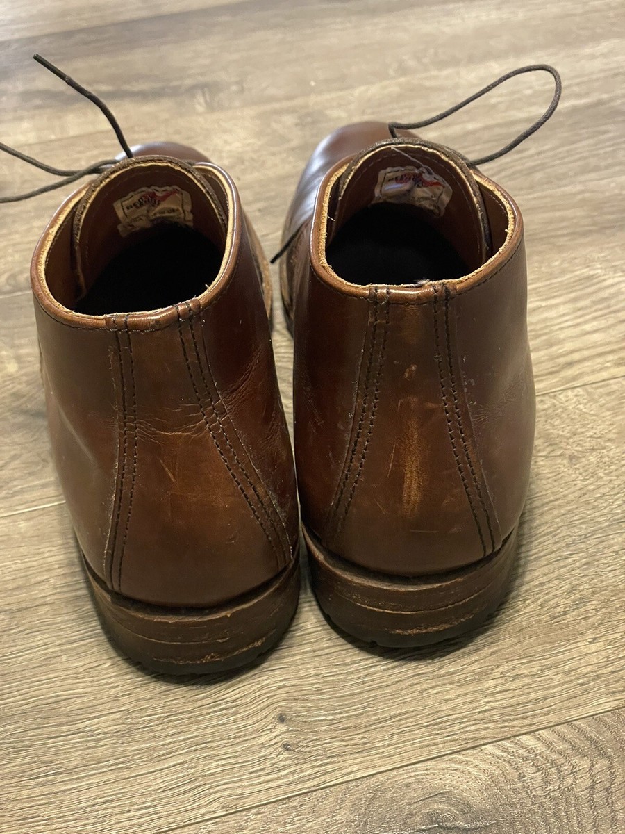 RED WING 9017 MENS BECKMAN CHUKKA HERITAGE CIGAR BOOTS Size RED WING 9017 MENS BECKMAN CHUKKA HERITAGE CIGAR BOOTS Size