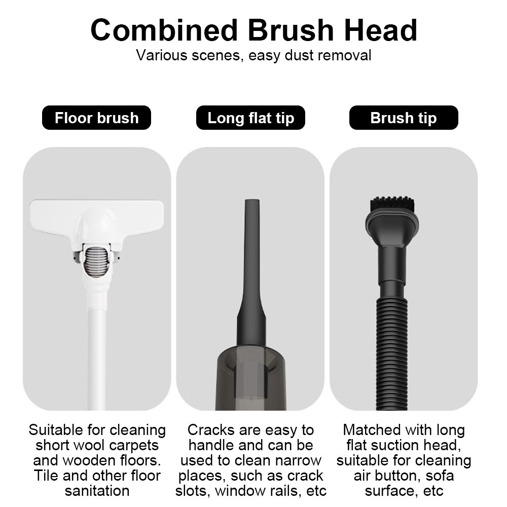 3 IN 1 Cordless Vacuum Cleaner Hoover Upright Lightweight Handheld