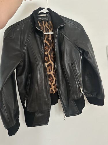 D&G Leather Jacket