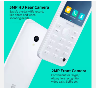 Qin F21 PRO - Black - Android - UNLOCKED - 4G - Playstore -Dual