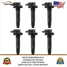 6x Ignition Coils for Lincoln MKX 2016 2017 2018 V6 3.7L DG563