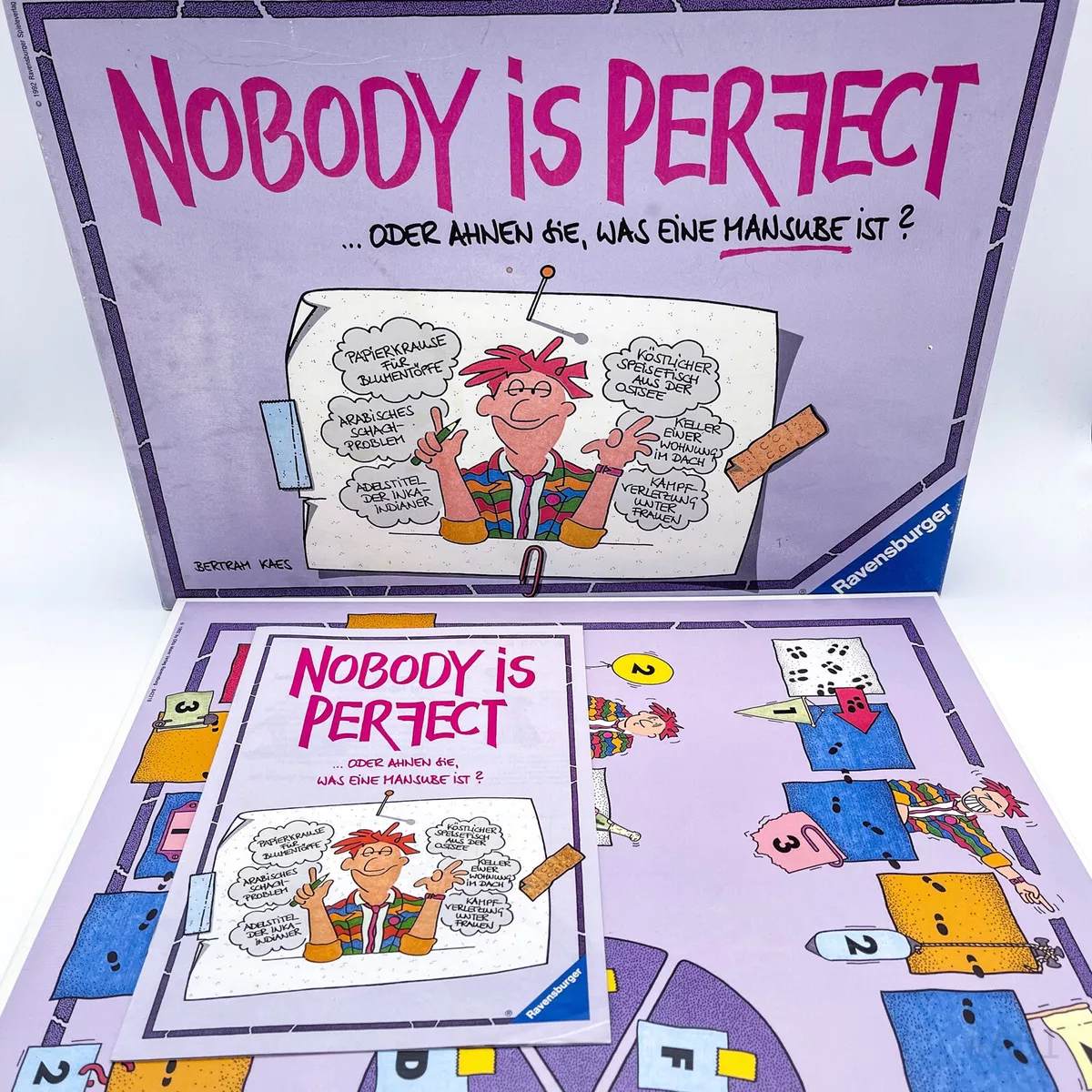 Nobody Is Perfect, Board Game