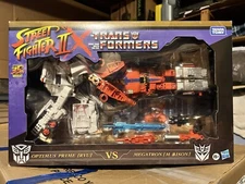 Transformers X Over Street Fighters And Bonus Back To The Future