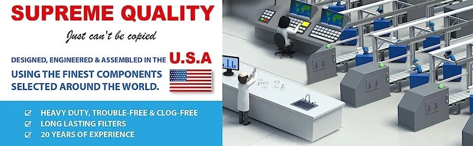 Gran oferta Sistema de ósmosis inversa de encimera de 4 etapas APEC y NUEVO 4xFiltro Hecho en EE. UU. Foto 2 de 4