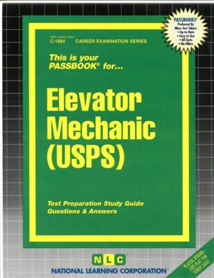  NEW Elevator Mechanic (USPS) Test Practice Passbook Upcoming Civil  Exam