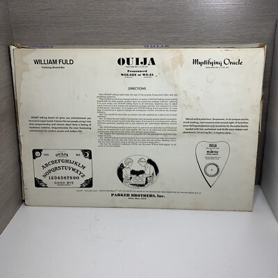再入荷商品 Board Ouija 1960-te lata Vintage Mystifying Game