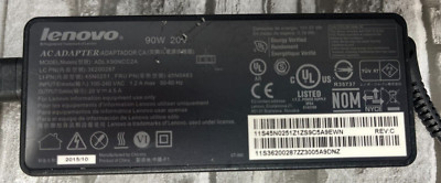 Lenovo ADLX90NCC2A Laptop AC Charger Adapter 90W 20V 4.5A w/cord Free Shipping