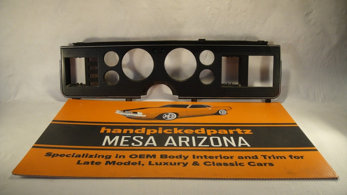 1984-1986 FORD MUSTANG GT GRID PATTERN GAUGE CLUSTER SPEEDOMETER