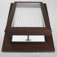Polycarbonate Roof Vent Sky Light 25mm Brown Polycarbonate Roof Vent Sky Light 25mm Brown