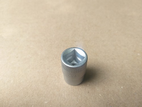 Stahlwille 11mm Shallow 3/8" Drive 6 Point Chrome Socket 456-11 Made in Germany - Bild 5 von 6