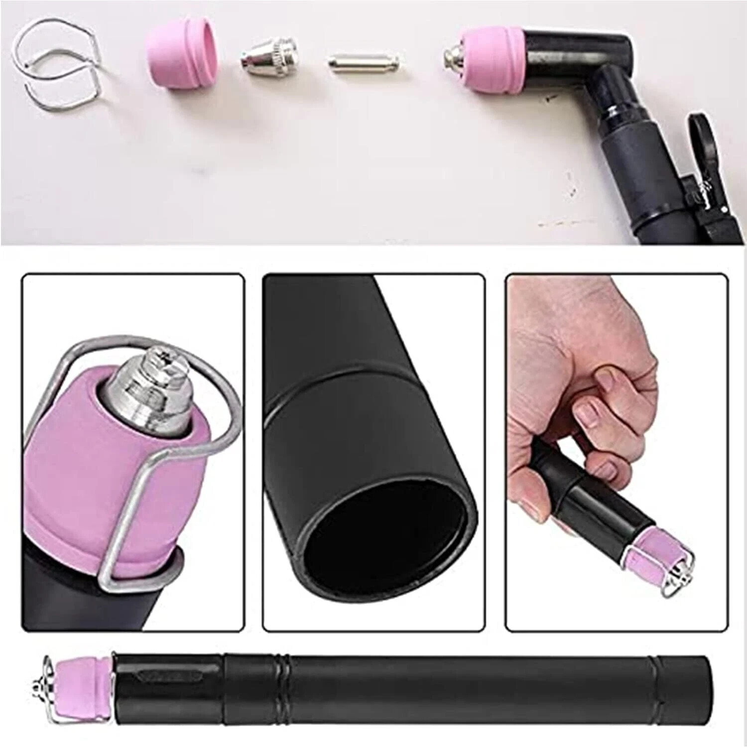 60pcs Plasma Cutter Torch Consumables Kit for SG-55, AG-60, WSD-60 CUT50 60Amp