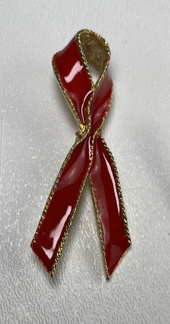 3 Mothers Against Drunk Driving MADD Metal Red Ribbon 2 Pinback Hat Tac 1 Pin