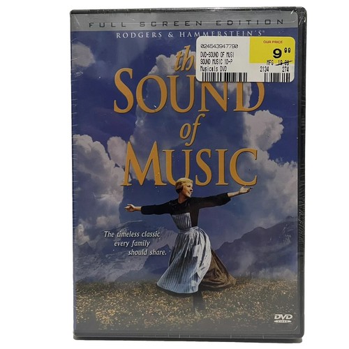 The Sound Of Music DVD 1965 NEW SEALED Musical Julie Andrew’s Plummer