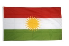 Kurdistan Hissflagge kurdische Fahnen Flaggen 60x90cm