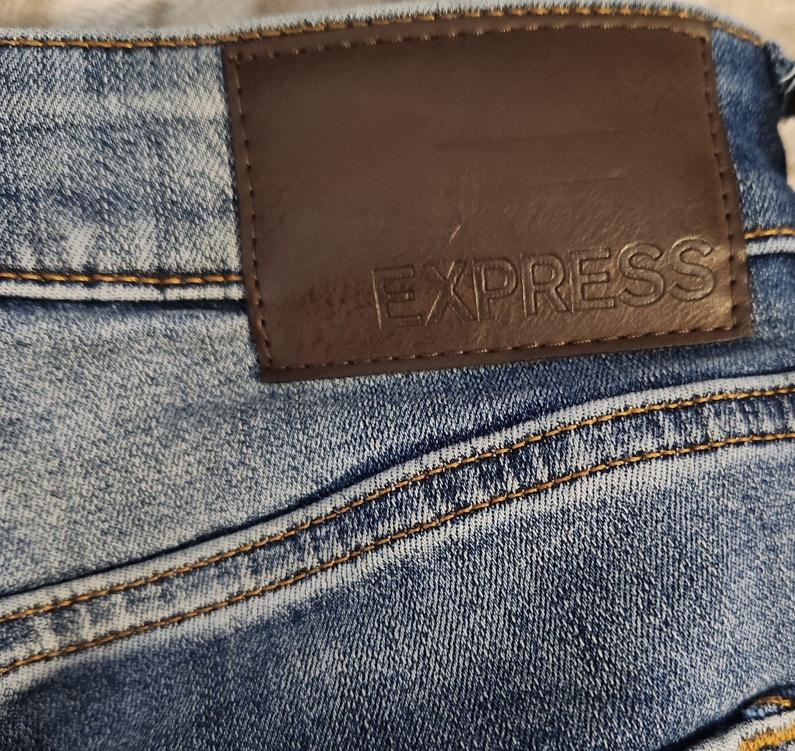 Men's Express Hyper Stretch Super Skinny Jeans Size: 29&times;30. 