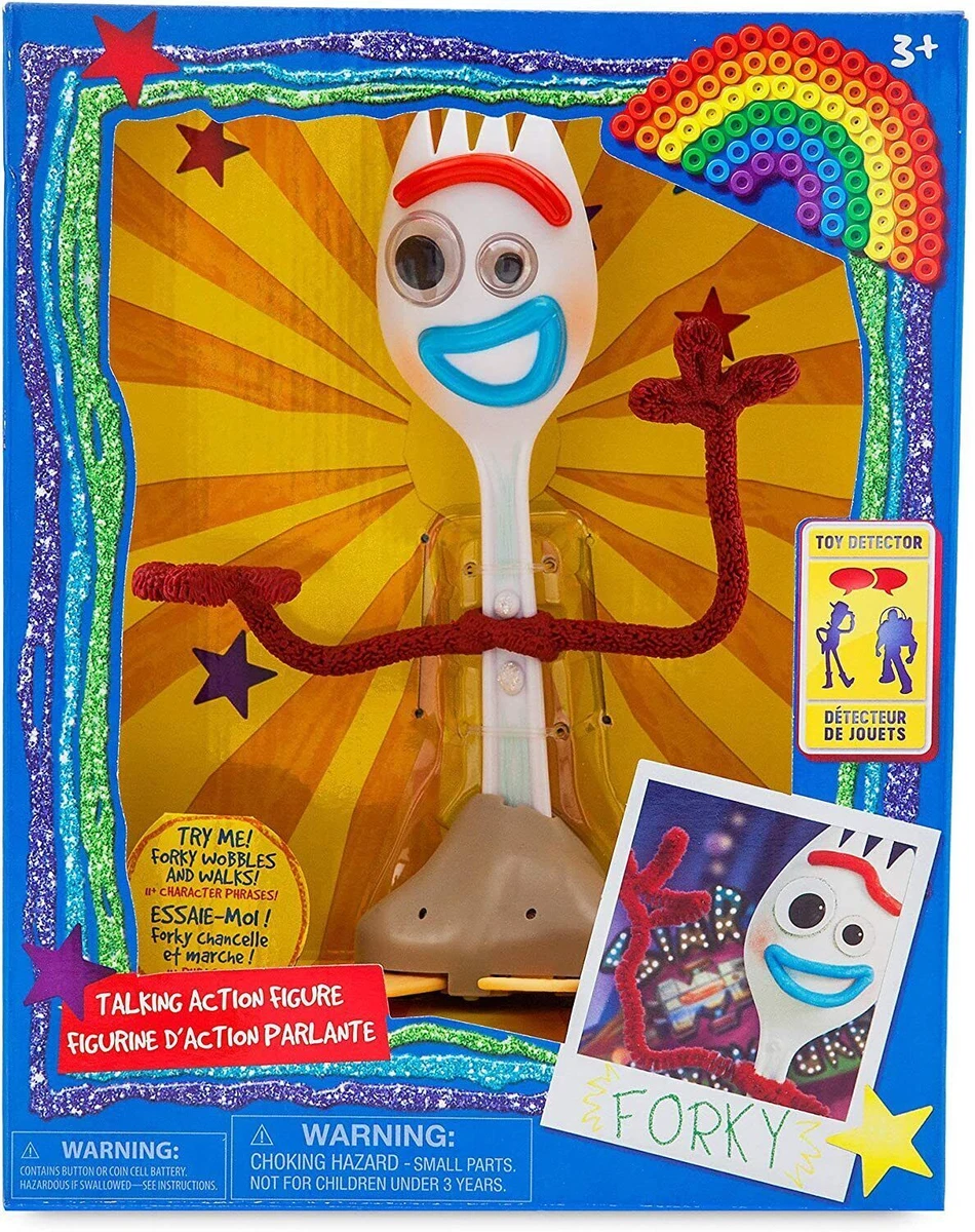 Play by play Toy Story 4 Forky Spanish Sound Disney Pixar Multicolor