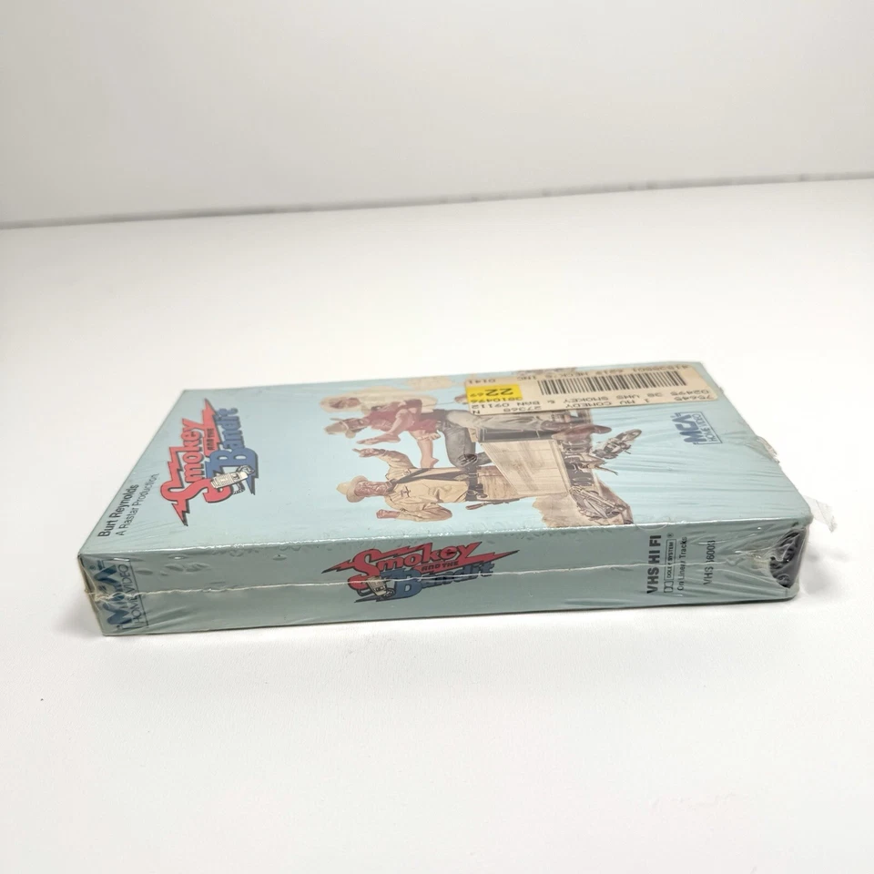 1985 Smokey And The Bandit VHS MCA Sealed - Rare Orange MCA TM Bottom Mark - Image 4 of 4
