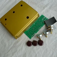 DIY Overdrive Effects Pedal Project Box Case With PCB/Pots/Wire Kits Gold