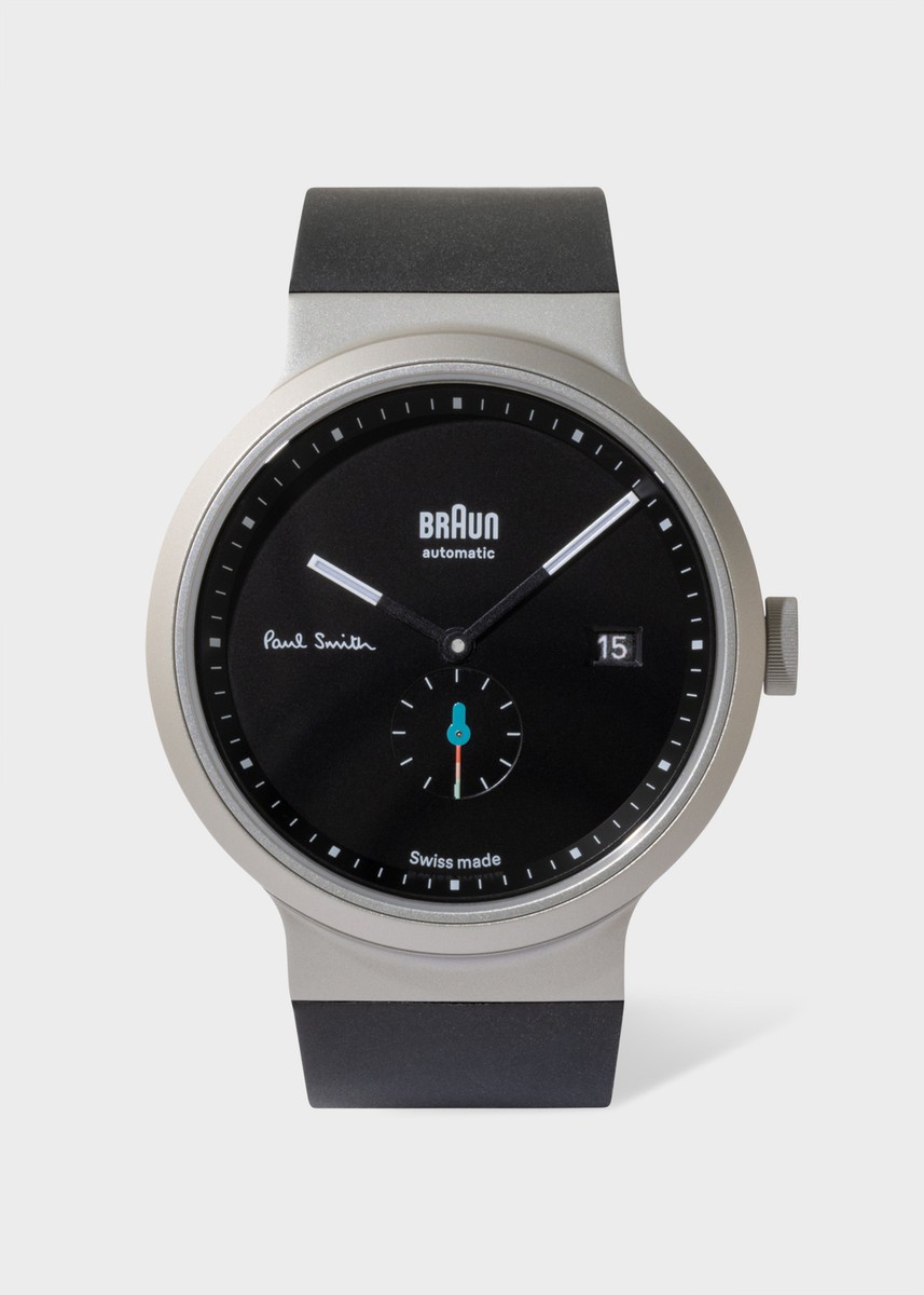 時計 Braun 100th anniversary Limited BN0278 BN0278 Braun gents automatic watch - black dial and black