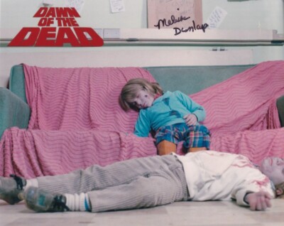MELISSA DUNLAP signed Autogramm 20x25cm DAWN OF THE DEAD in Person autograph