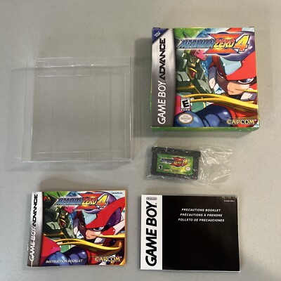 Mega Man Zero 4 Game Boy Advance GBA Complete in Box Manual CIB MegaMan