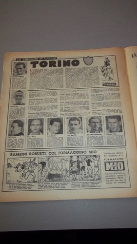 CORRIERE DEI PICCOLI N. 46 1951 - CALCIATORI TORINO - Foto 3 di 3