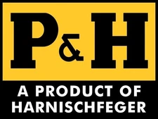 P&H Harnischfeger Excavators & Cranes Milwaukee NEW METAL SIGN: 9x12" Ships Free