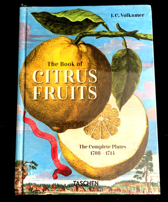 SEALED NEW CLEAN FRESH! J C Volkamer Book of Citrus Fruits TASCHEN LEMONY ZESTY!