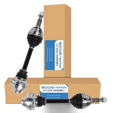 Pair Front CV Axle Shaft Assembly Set Fits 2011-2018 Audi Porsche Volkswagen