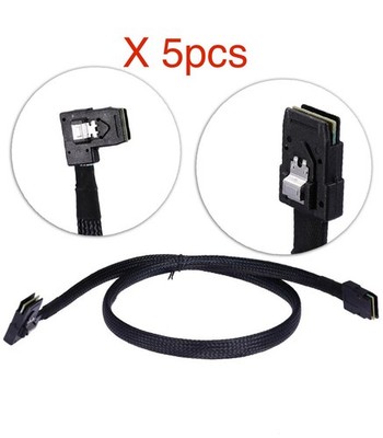 5x  SAS Cable 0M246M SAS-A SAS-B RAID Controller Dell PERC R610 R710 H700