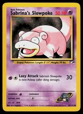 Sabrina's Slowpoke 95/132 Common Gym Heroes Pokemon Unlimited Lightly Played on eBay