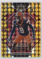 2023 Panini Mosaic Rookies Gold Mosaic Prizm 6/10 Garrett Williams #321 0c57