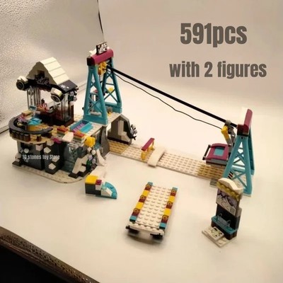 591pcs Snow Resort Ski Lift Building Blocks MOC 41324 Toys New Sealed (bagged)
