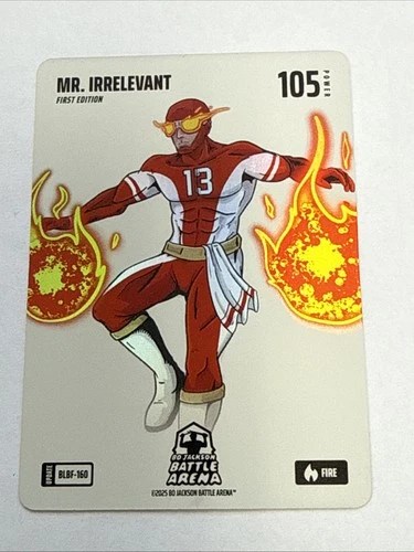 2025 Bo Jackson Battle Arena MR. IRRELEVANT Brock Purdy #BLBF-160 Blizzard FOIL