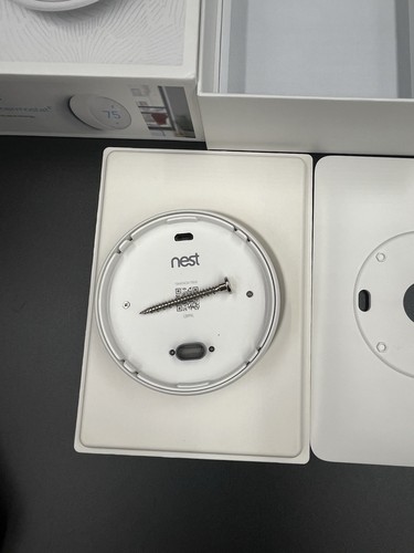Nest Thermostat E Programmable Smart Thermostat - White (T4000ES) EUC - 第 4/5 張圖片