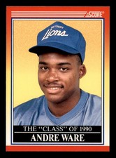 1990 Score #607 Andre Ware