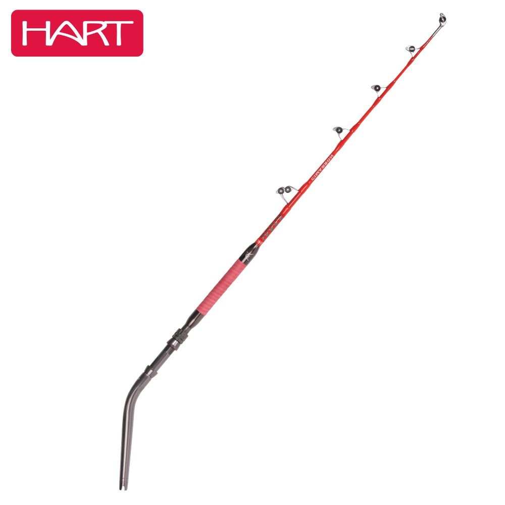 Короткая изогнутая удочка для ловли крупной рыбы HART Saltwater Big Game Fishing CIMARRON 120lb 144690₽
