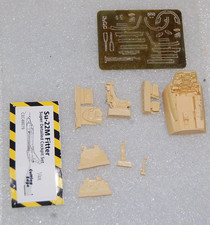 1/48 CUTTING EDGE SU 22M FITTER MIG COCKPIT SUPER DETAILING SET RESIN PHOTO ETCH