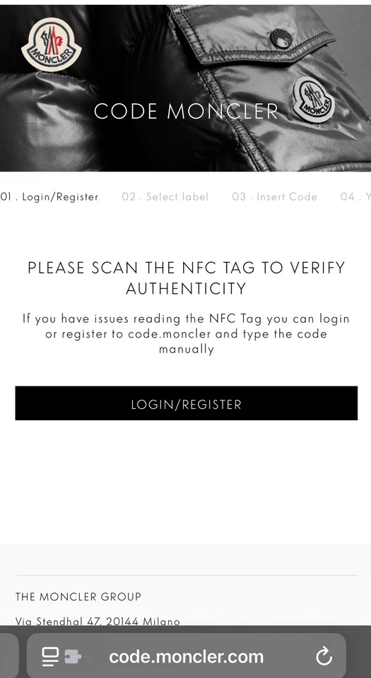 Moncler Gorro Unisex Azul Marino Talla Única Foto 3 de 3