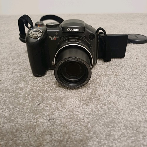 Canon PowerShot S3 IS 6.0MP 12X Zoom Digital Bridge Camera - Picture 16 of 18