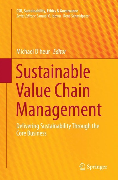 Sustainable Value Chain Management Michael D'heur Taschenbuch Xii Englisch 2016-image