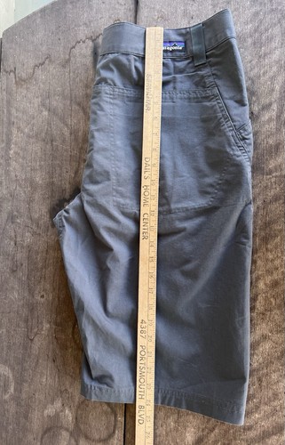 Patagonia M’s Venga Rock Short Regular Fit Adj Waist Worn Wear Sz 36 Grey NWT - Picture 20 of 21