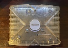 Xbox Original Crystal Console Console - two controllers - Please read desc