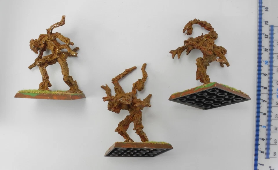 3 TREEKIN Metal Wood Elf Elves Sylvaneth Army Tree Kin Warhammer 2000s T1d - Image 2 of 3