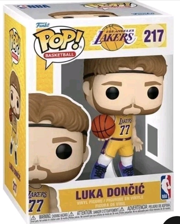 Funko POP Basketball NBA Luka Doncic Los Angeles Lakers Figu