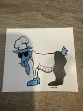 🐐GOAT USA Chef GOAT USA STICKER   🐐 Brand New