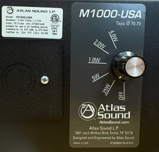 Atlas Sound LP M1000-USA C10A P/N: ATS001449