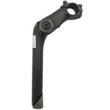 Raleigh Adjustable Quill Stem 0-50� Black 75mm Reach Adjustable �25.4mm Stem -H