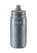 Elite Fly 550ml Grey Sports Drink Bottle Ultra Lightweight Easy Grip Valve